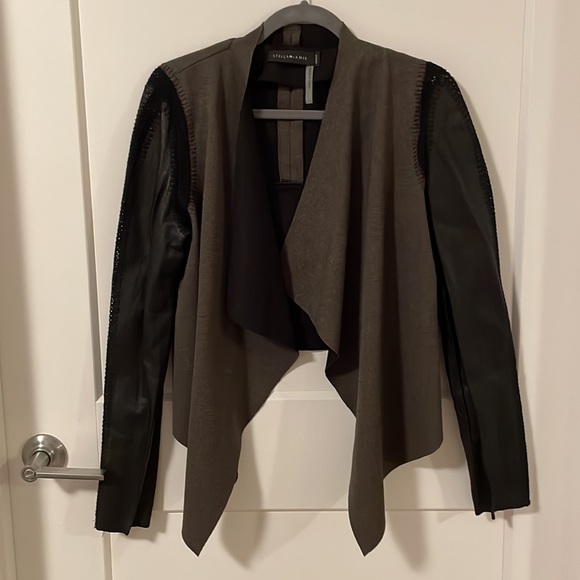 Stella Jamie leather combo jacket - Picture 4 of 7